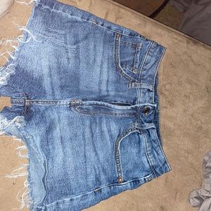 Size 4 blue Jean shorts